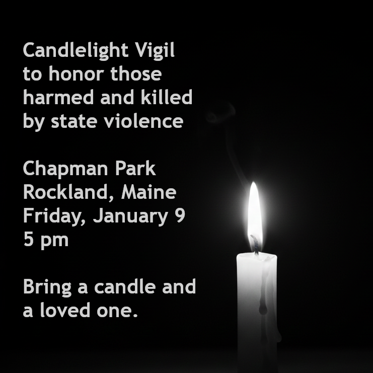 Rockland Vigil for Victims of State Violence